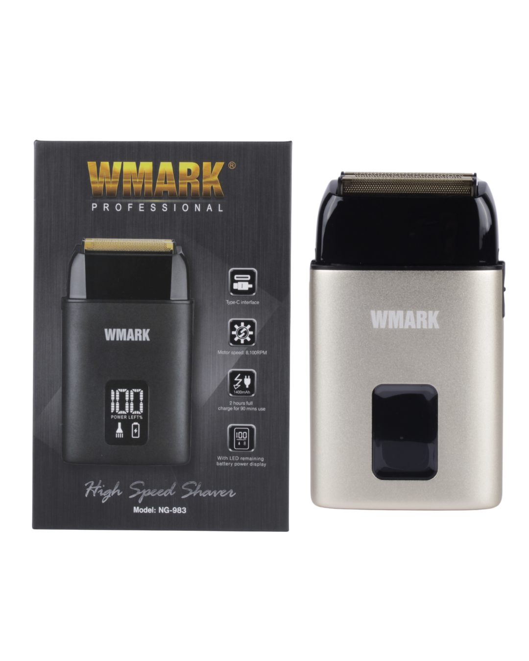 HIGH SPEED SHAVER NG-983 WMARK