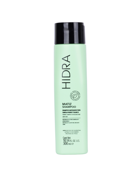 SHAMPOO MATIZADOR RUBIOS Y BLANCO 300 ML HIDRA