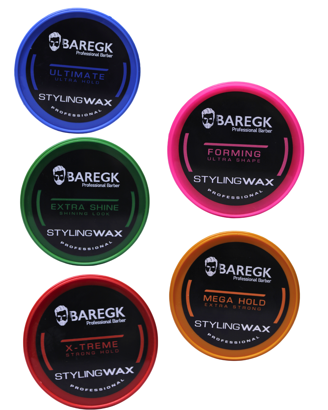 SET DE 5 CERAS STYLING WAX BAREGK