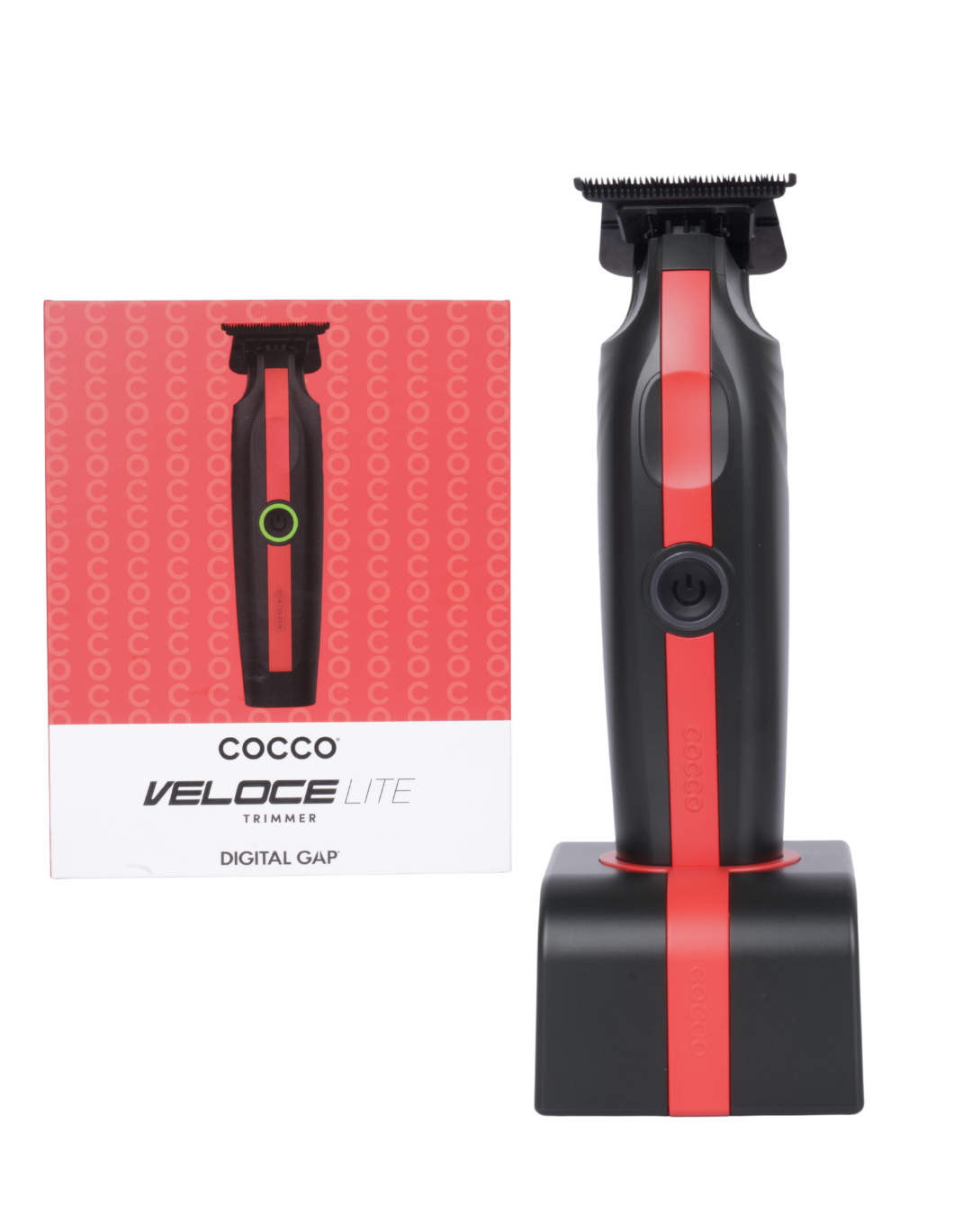 TRIO COCCO RED/ CLIPPER/TRIMMER/SHAVER