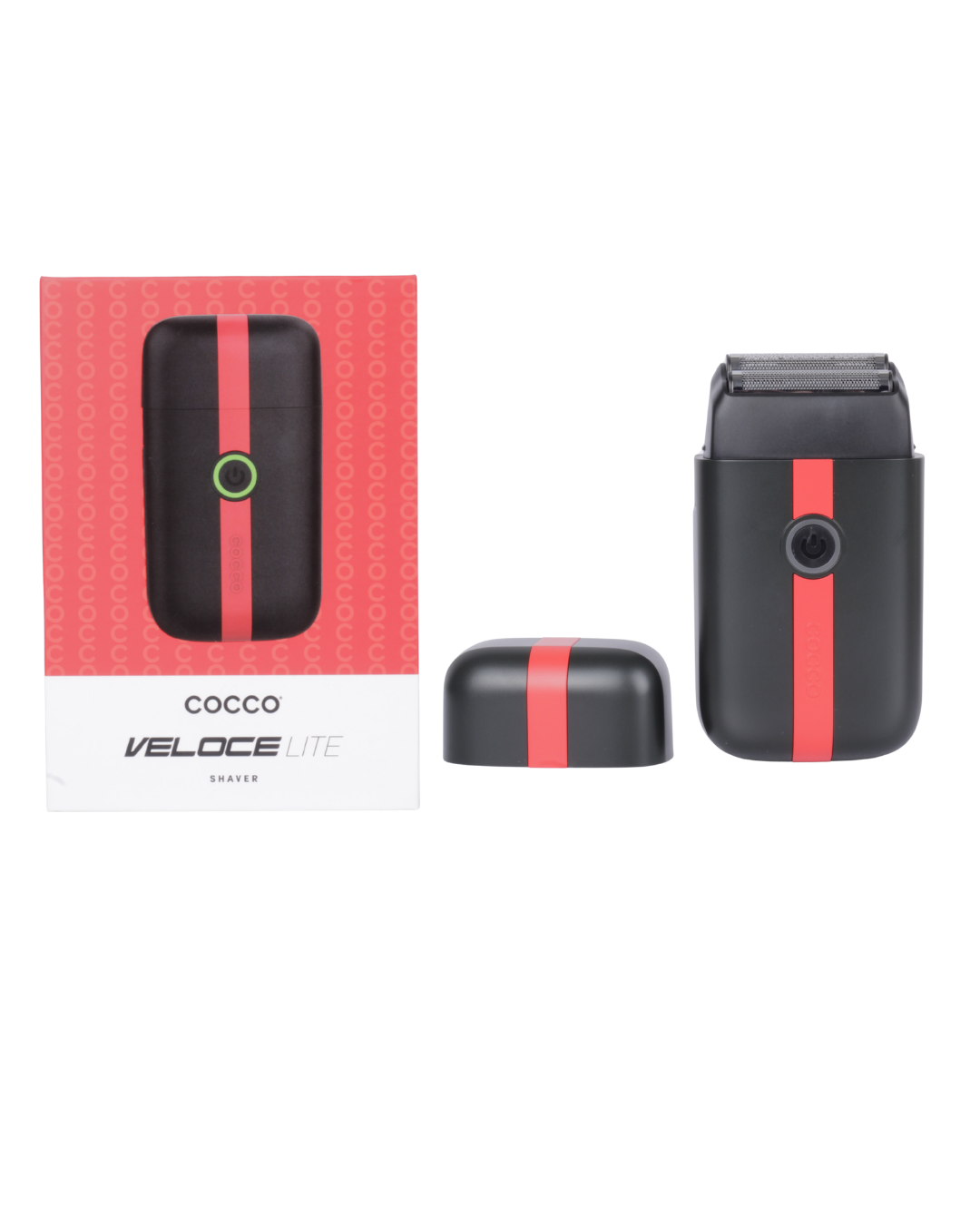 TRIO COCCO RED/ CLIPPER/TRIMMER/SHAVER
