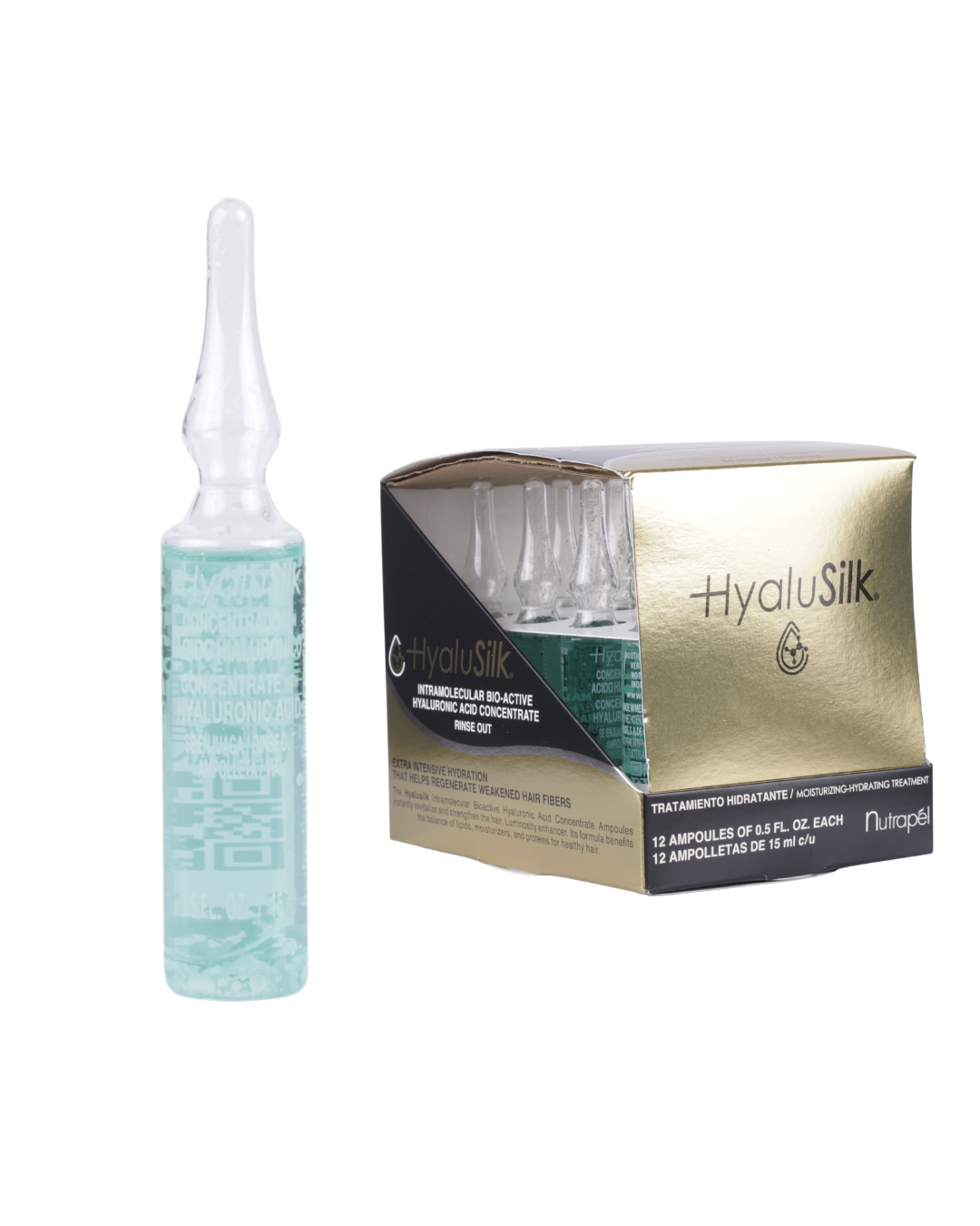 HYALISLIK AMPOLLETA NUTRAPEL 15 ML C/12 PIEZAS