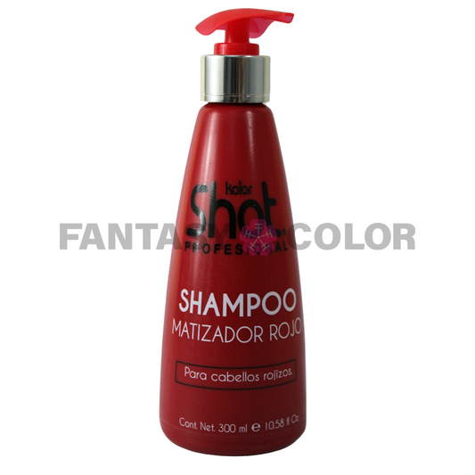 SHAMPOO MATIZADOR ROJO KOLOR SHOT