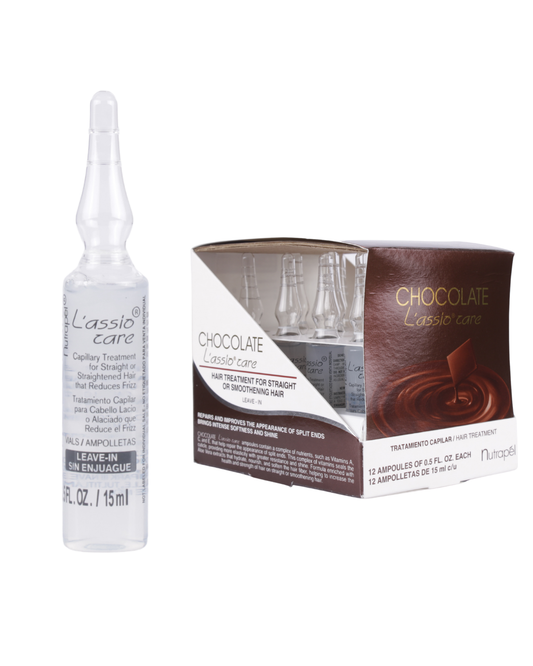 CHOCOLATE LÁSSIO AMPOLLETA NUTRAPEL 15 ML C/12 PIEZAS