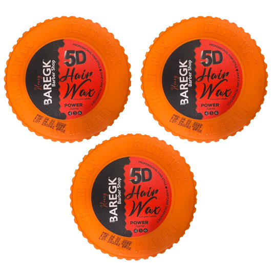 SET DE 3 CERA BAREGK 5D POWER HONEY 150 ML