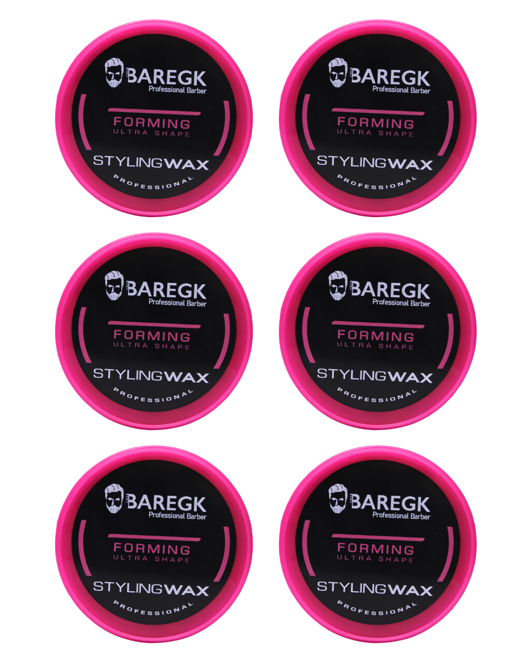SET DE 6 CERAS STYLING WAX BAREGK -5 DIFERENTES