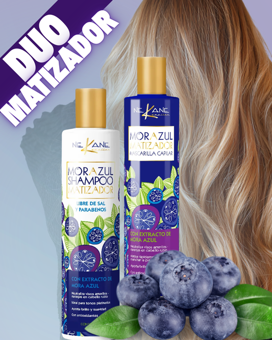 DUO MATIZADOR SHAMPOO+ MASCARILLA NEKANE