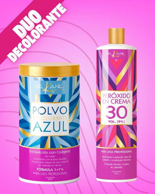 DUO DECOLORANTE PERÓXIDO+ DECOLORANTE NEKANE