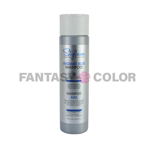 SHAMPOOO MATIZADOR AZUL - RADIANTE Y PROTECCIÓN STYLUM