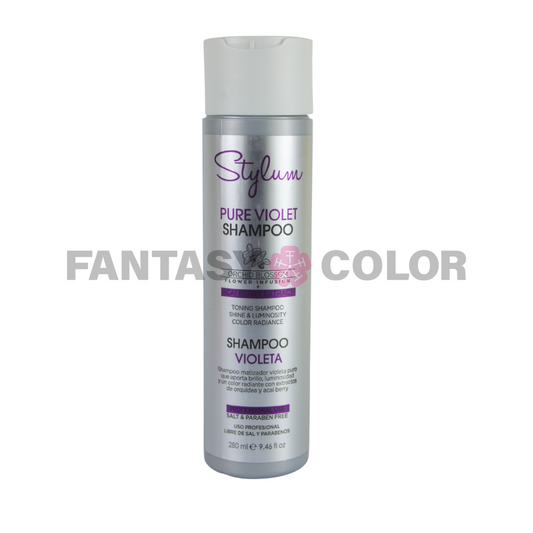 SHAMPOOO MATIZADOR VIOLETA - RADIANTE Y PROTECCIÓN STYLUM