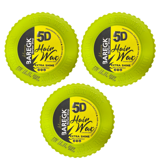 SET DE 3 CERA BAREGK 5D EXTRA SHINE ALOE VERA 150 ML