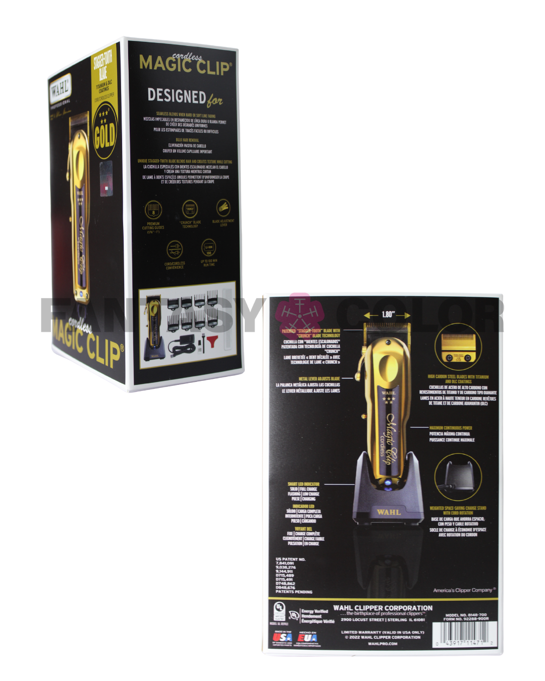 CORDLESS MAGIC CLIP GOLD WAHL