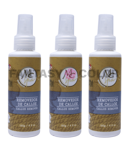 SET DE 3 REMOVEDOR DE CALLOS 120 GR MC NAILS177