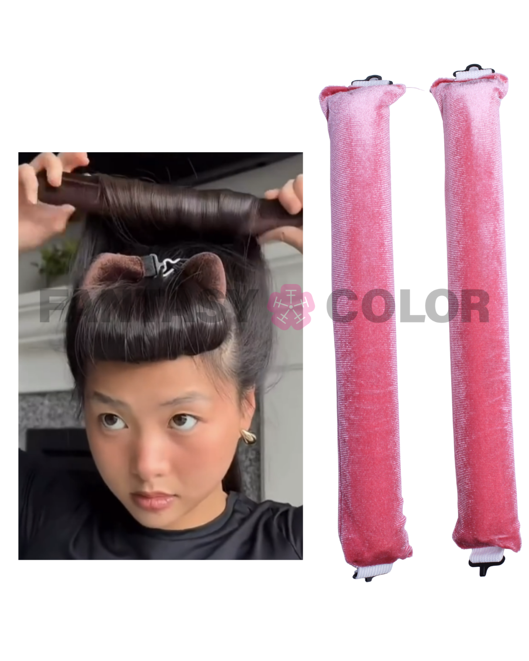 KIT TUBO PARA ONDAS Y FLECO- 3 COLORES