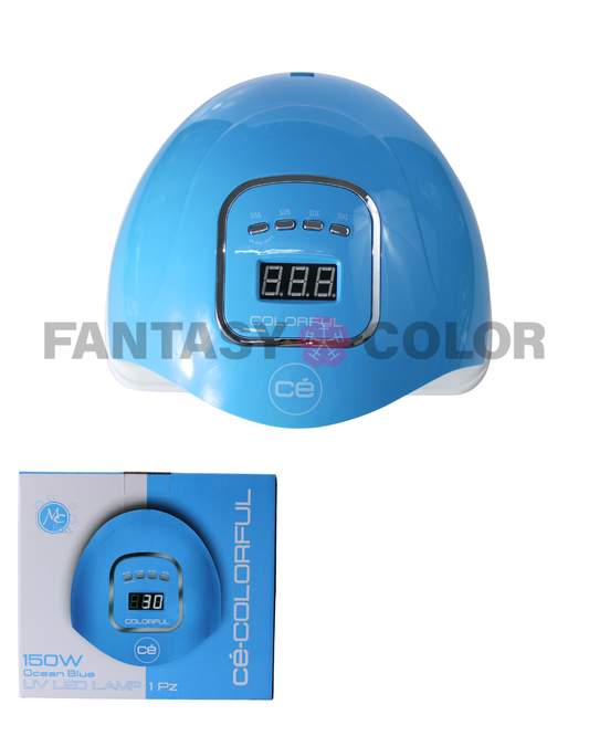 LÁMPARA AZUL 150 W COLORFUL MC NAILS