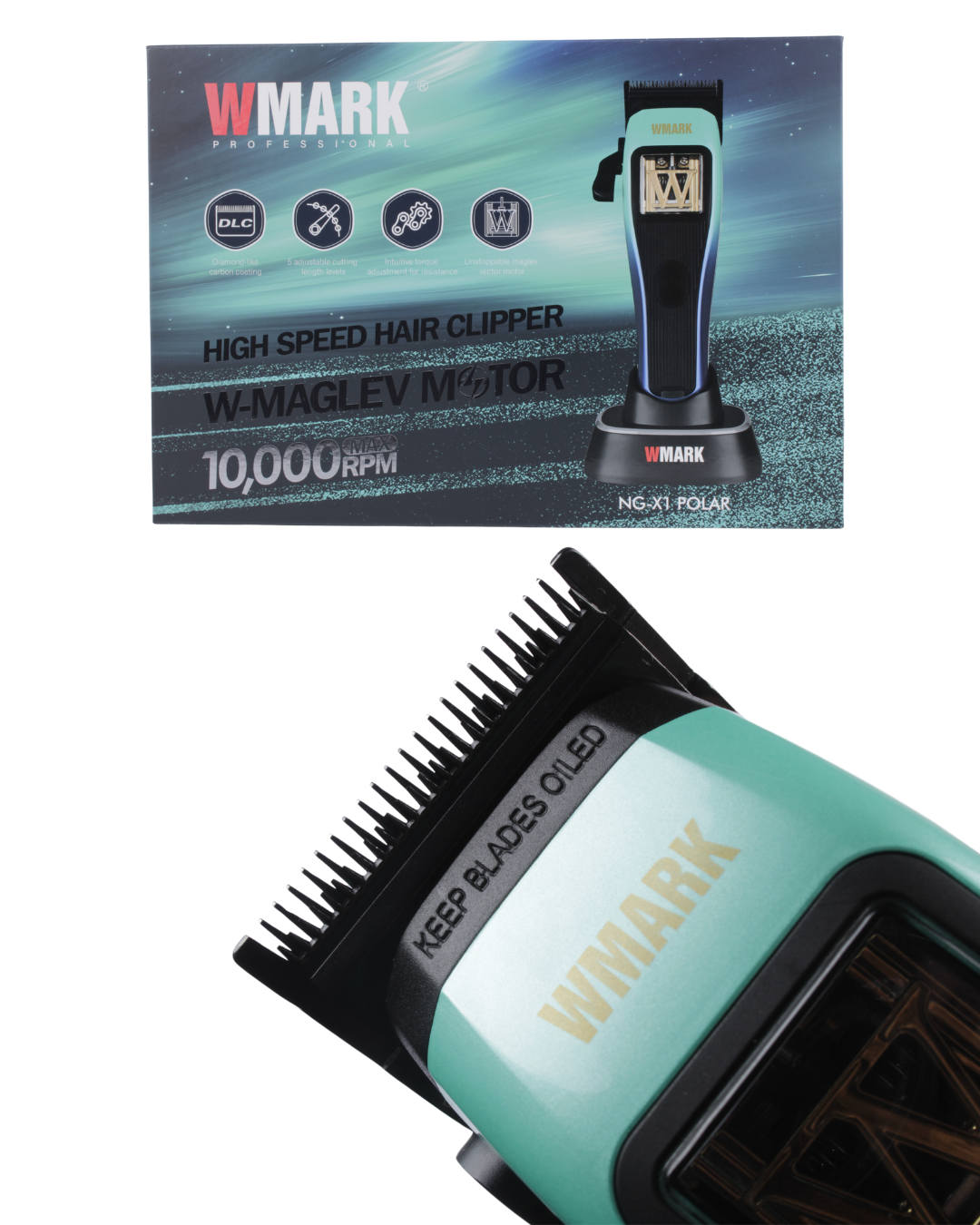 HIGH SPEED HAIR CLIPPER NG-X1 POLAR WMARK