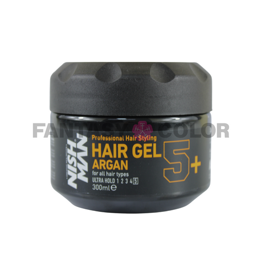 HAIR GEL ARGAN NISHMAN 300 ML