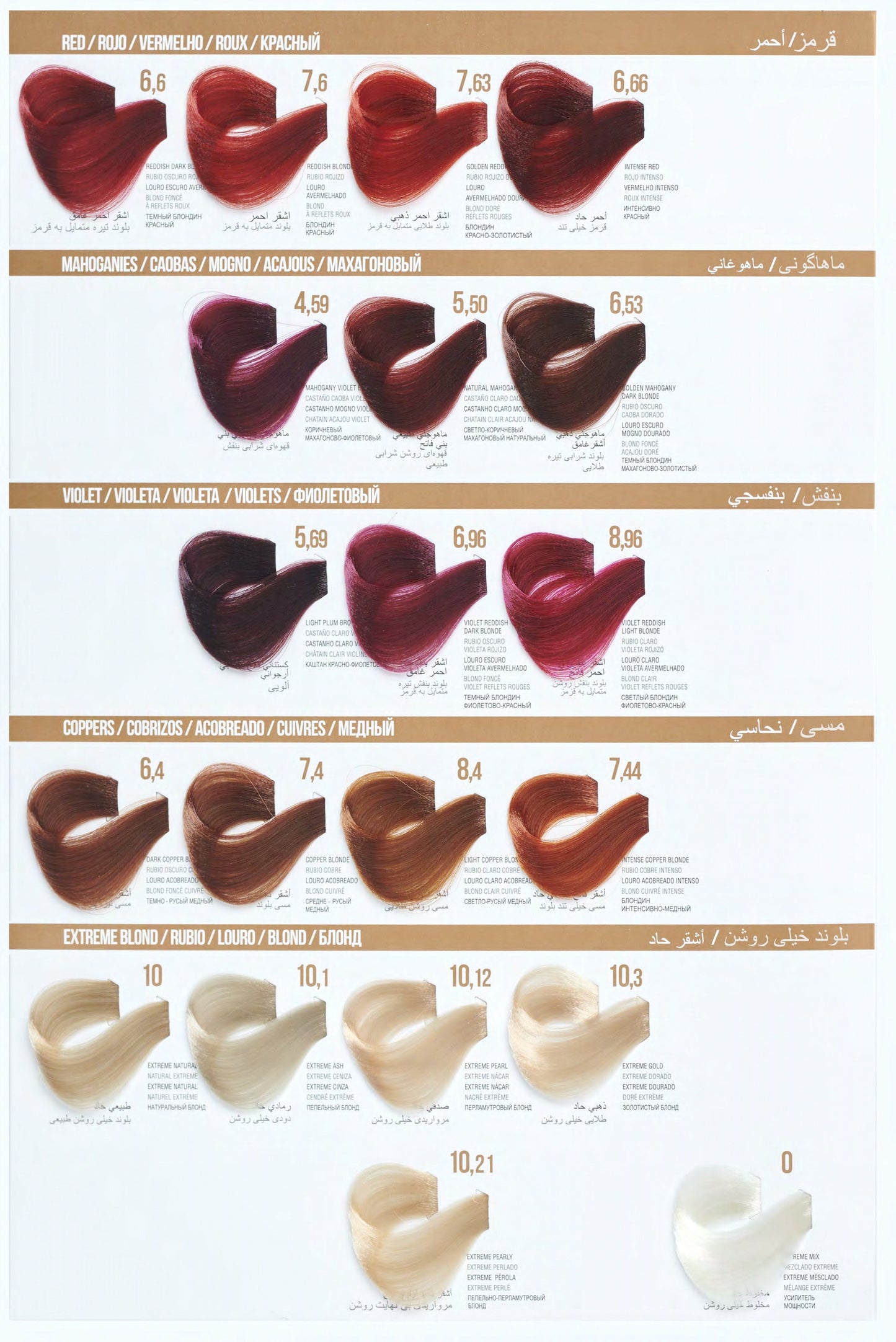 TINTE CRIOXIDIL ALEA +  TONOS