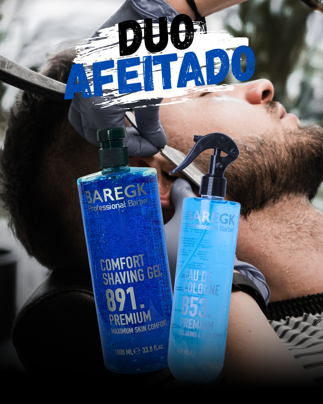 DUO AFEITADO COMFORT BAREGK / 2 OPCIONES