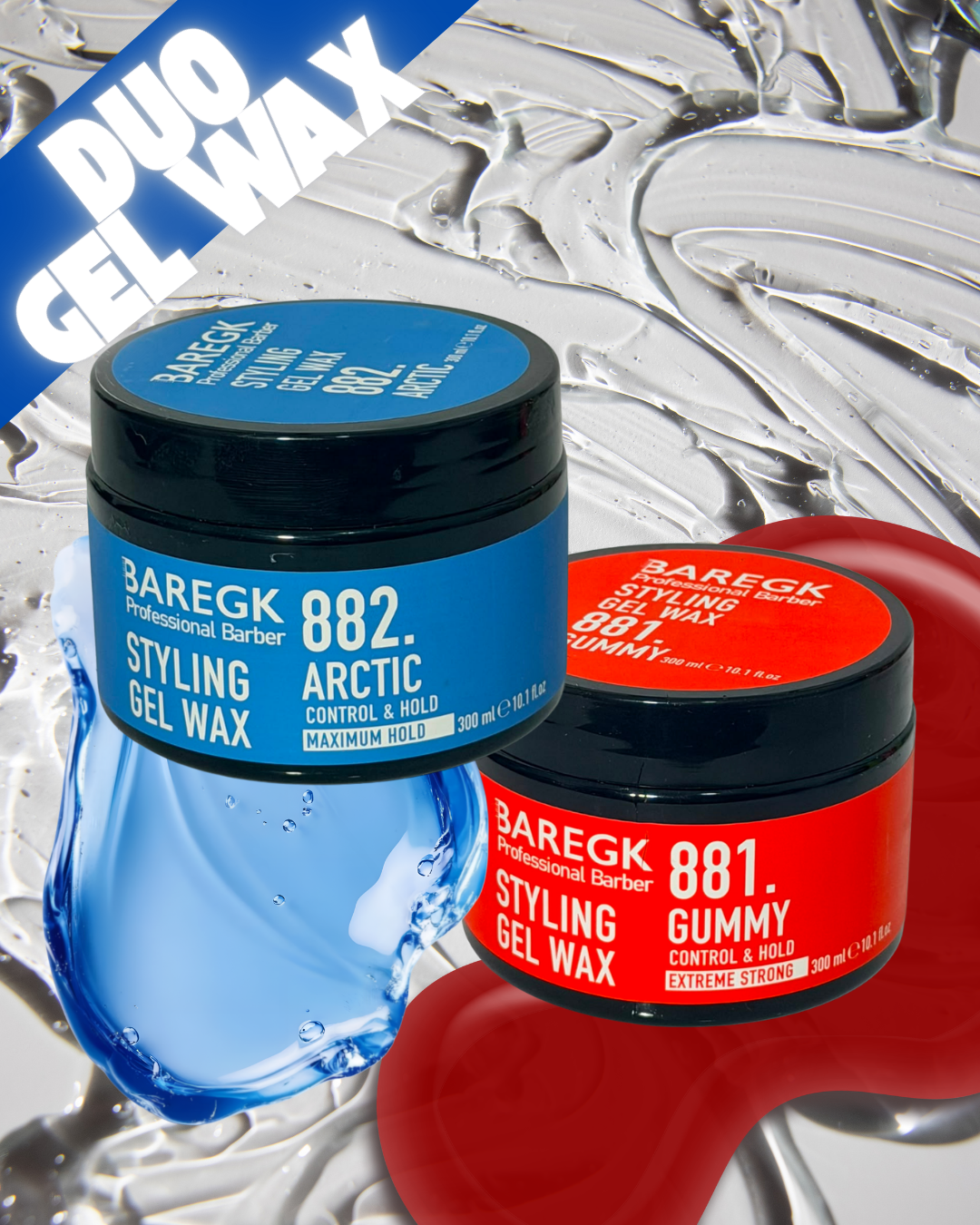 DUO CERA GEL ARTIC/GUMMY BAREGK