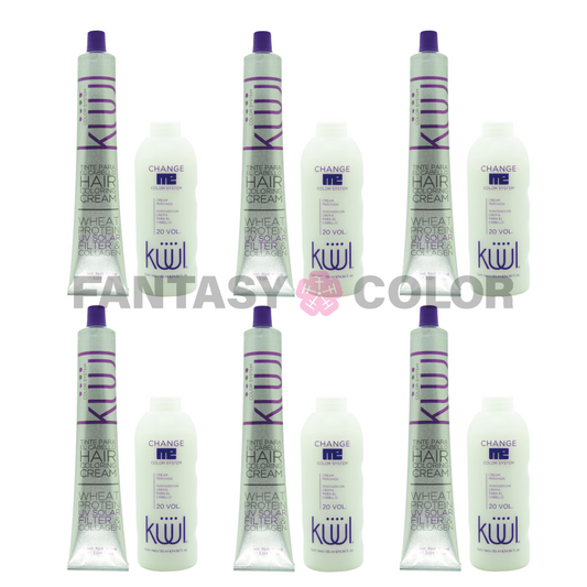 SET DE 6 TINTES KUUL