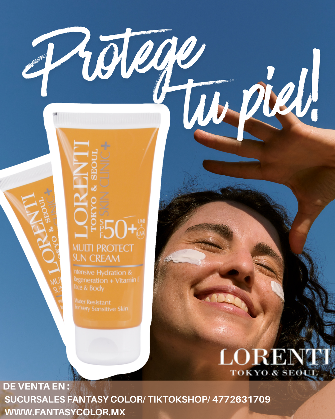 BLOQUEADOR SOLAR +50 SPF LORENTI