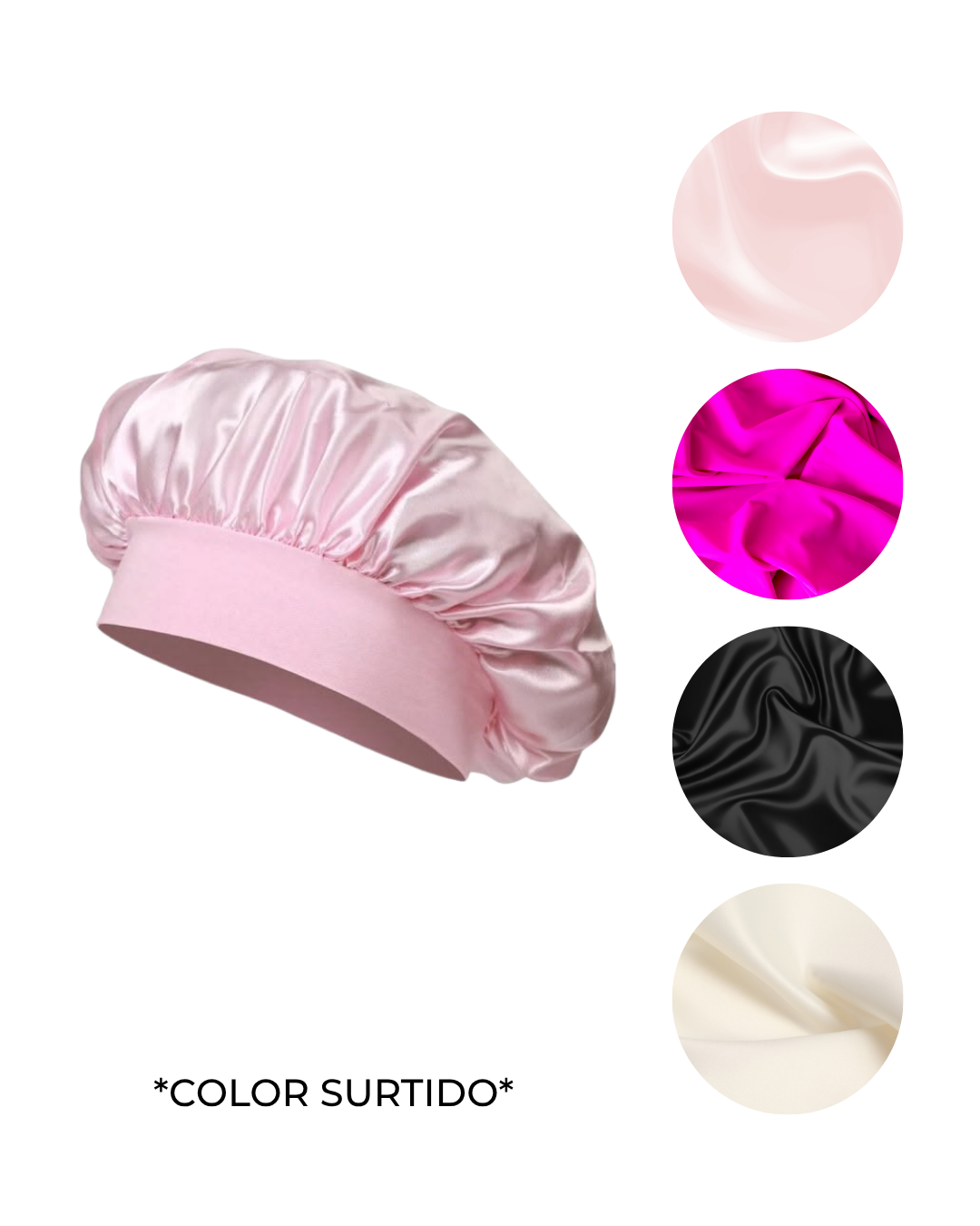 GORRO SATIN - COLOR SURTIDO