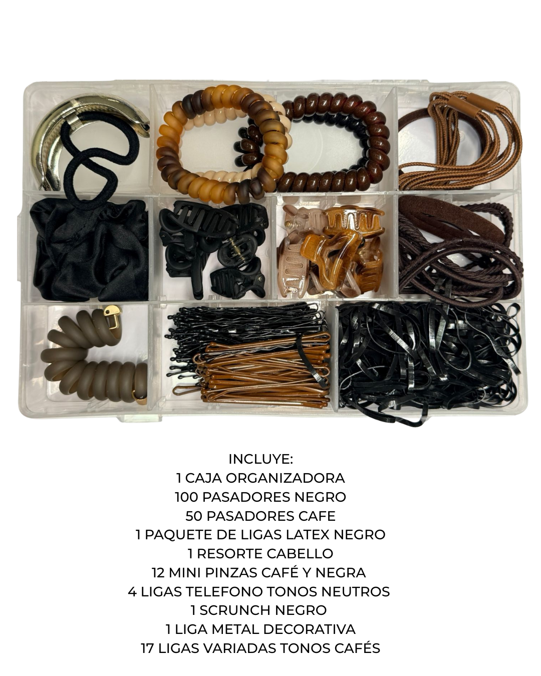 KIT MUJER PEINADO BÁSICO +100 PZ