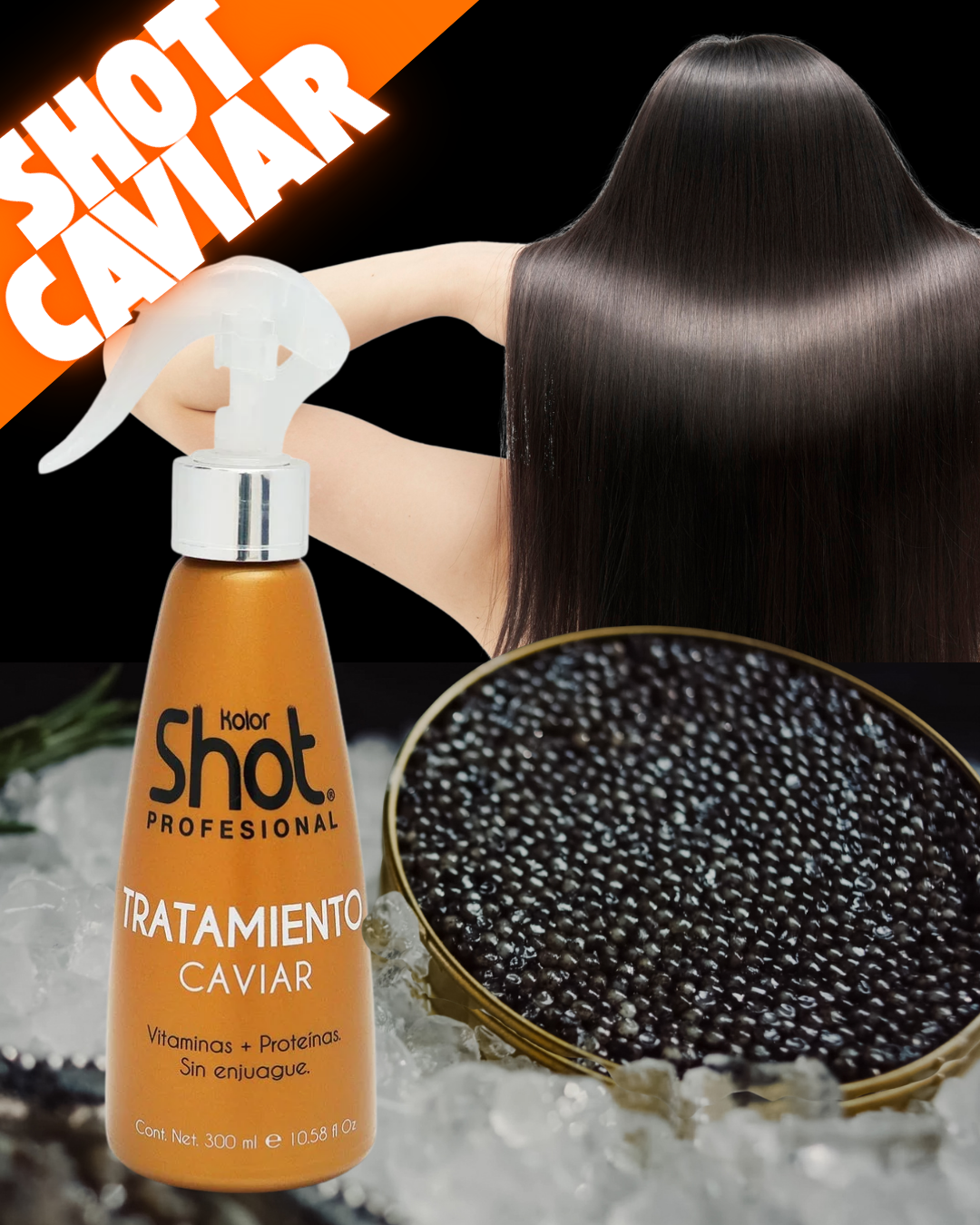 TRATAMIENTO CAVIAR REPARACIÓN 300 ML KOLOR SHOT