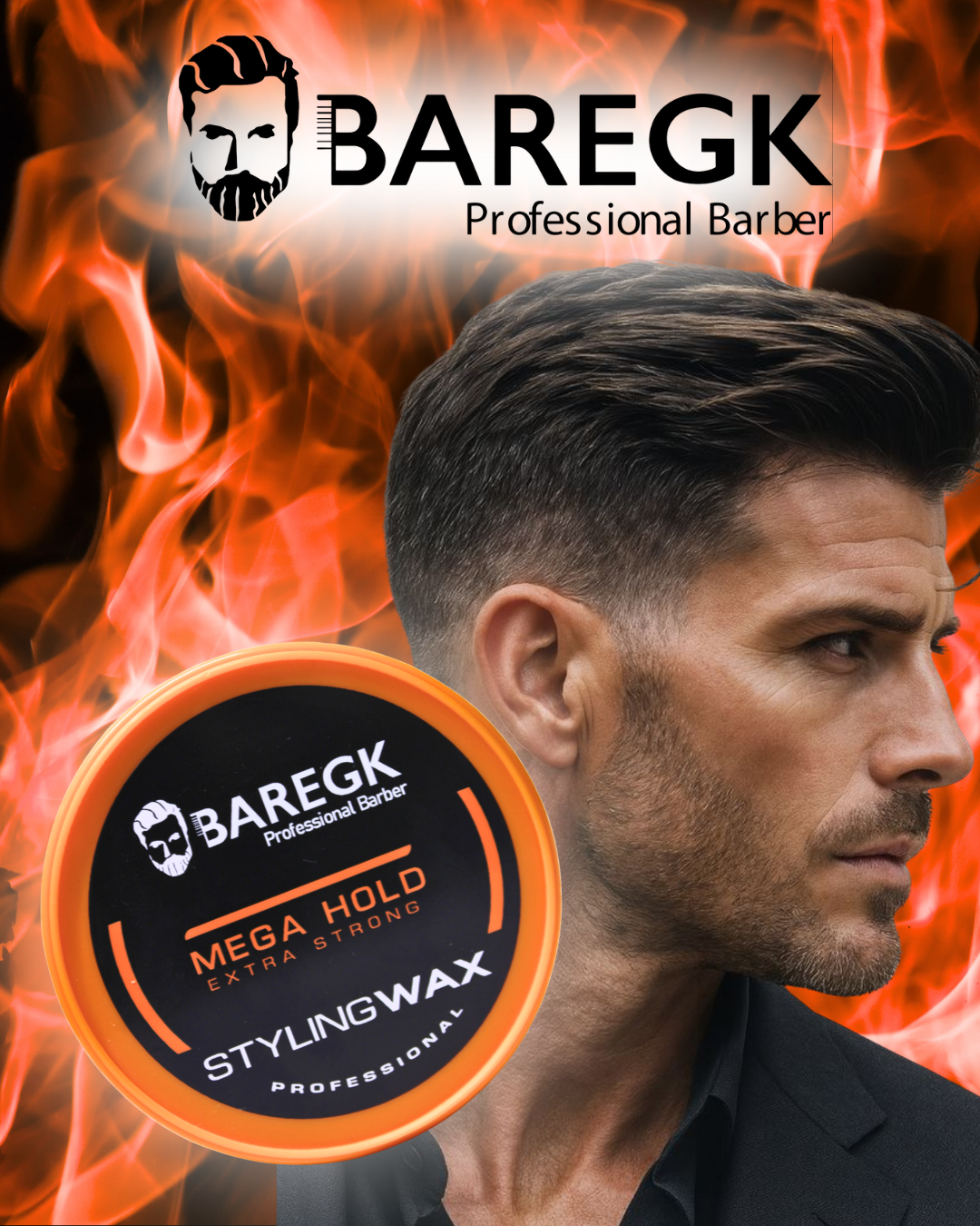 CERA STYLING WAX - MEGA HOLD BAREGK