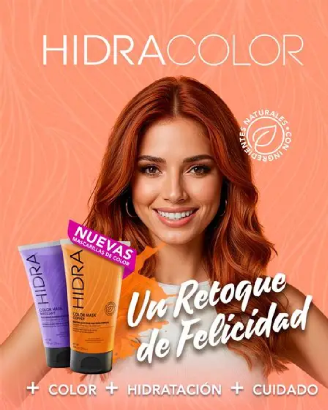 MASCARILLA DE COLOR COBRIZO 150 G HIDRA