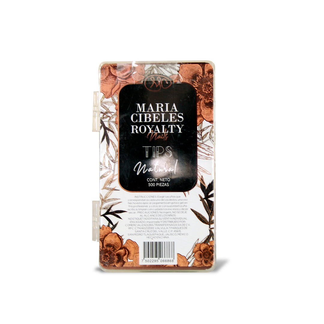 TIPS MARIA CIBELES ROYALTY  NATURAL 500 PIEZAS