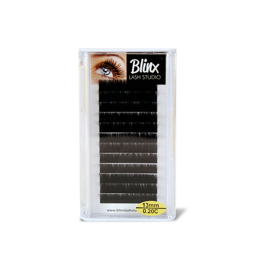 PAQUETE DE PESTAÑAS 1X1 13MM 0.20 C