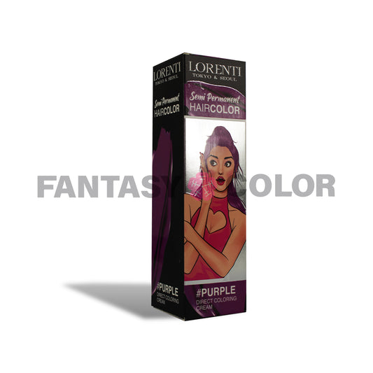 TINTE SEMIPERMANENTE EN CREMA LORENTI 250 ML MORADO