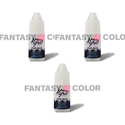 SET DE 3 PEGAMENTOS EN GOTA KYRA