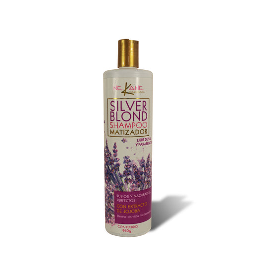 SILVER BLOND SHAMPOO MATIZADOR NEKANE 960 G